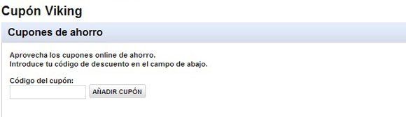 Cupones descuento en Viking